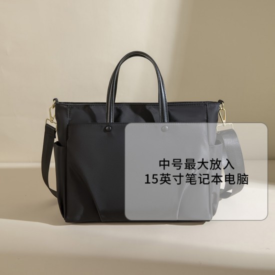 Laptop bag, ladies' handbag, large capacity briefcase, single shoulder crossbody tote bag, business trip commuter liner bag Laptop bag, ladies' handbag, large capacity briefcase, single shoulder crossbody tote bag, business trip commuter liner bag