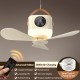 Multi-functional Wireless Mini Ceiling Fan Quiet Small Fan Multi-functional Wireless Mini Ceiling Fan Quiet Small Fan