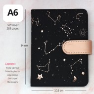2025 constellation planner English version schedule efficiency manual 2025 handbook notebook