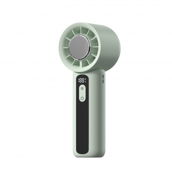 New handheld ice fan mini charging fan portable high-speed cooling fan digital display turbine small fan New handheld ice fan mini charging fan portable high-speed cooling fan digital display turbine small fan