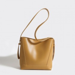Fashionable bucket bag for women, 2025 spring and summer new versatile large capacity single shoulder underarm bag, tote bag, crossbody bag for commuting
