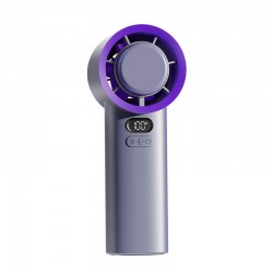 New cooling ice compress handheld small fan infinitely variable speed mini desktop outdoor turbine electric fan one-piece drop shipping