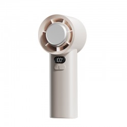 New cooling ice compress handheld small fan infinitely variable speed mini desktop outdoor turbine electric fan one-piece drop shipping